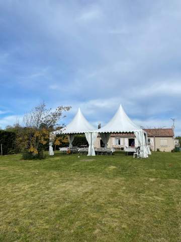 Location de tente cottage garden proche de Montauban