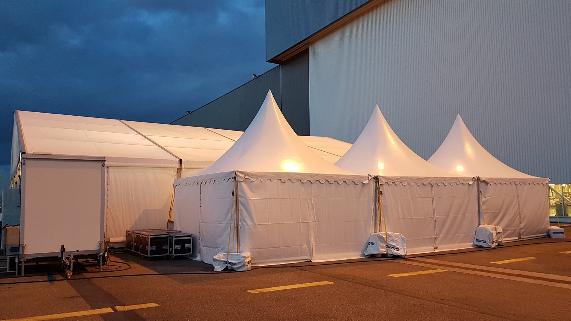 Entreprises de location de barnums et tentes