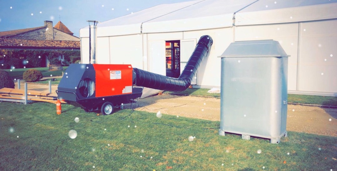 Louer des chauffages pour événement en extérieur