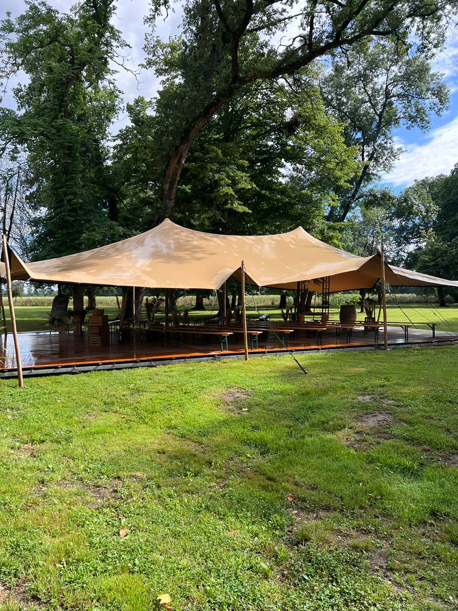 location tente mariage