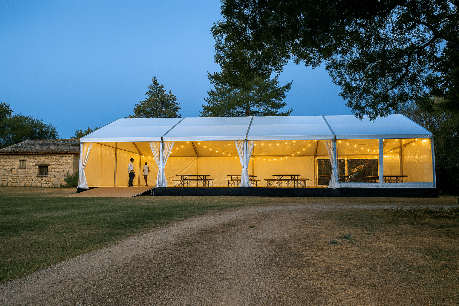 Structures Aluminium blanche